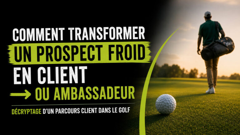 Décryptage d’un parcours client dans le golf
